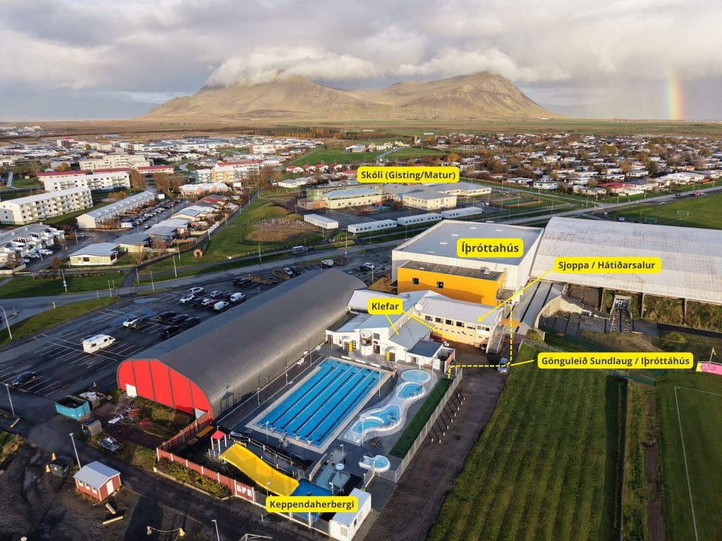 Nýja íþróttahúsið á Jaðarsbökkum
